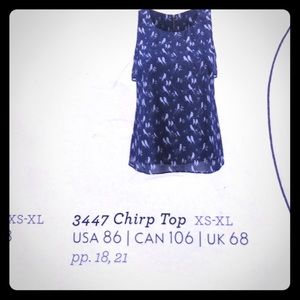 Cabi Chirp Top